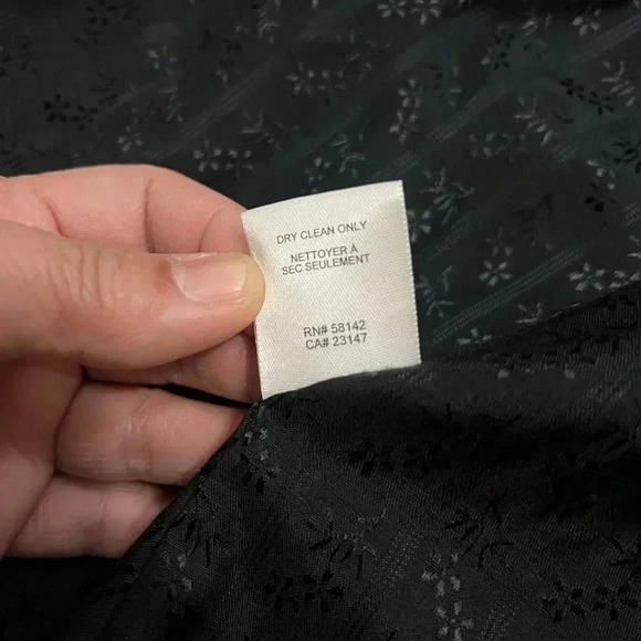 TALBOTS VINTAGE Office Business Casual Collarless Blazer Made in USA Size 4 (A4) - Picture 6 of 9